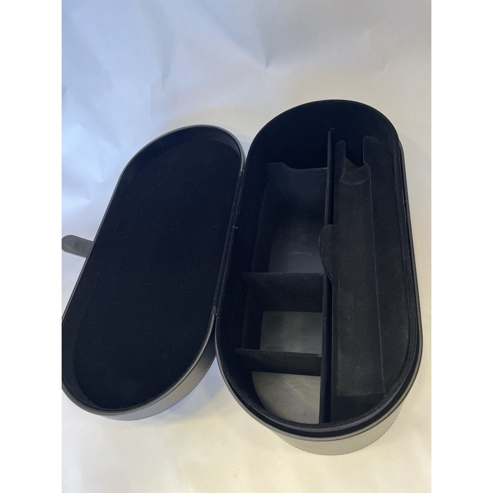 DYSON Airwrap Leather Storage CASE ONLY Black Purple Trim Excellent Condition - Picture 7 of 16